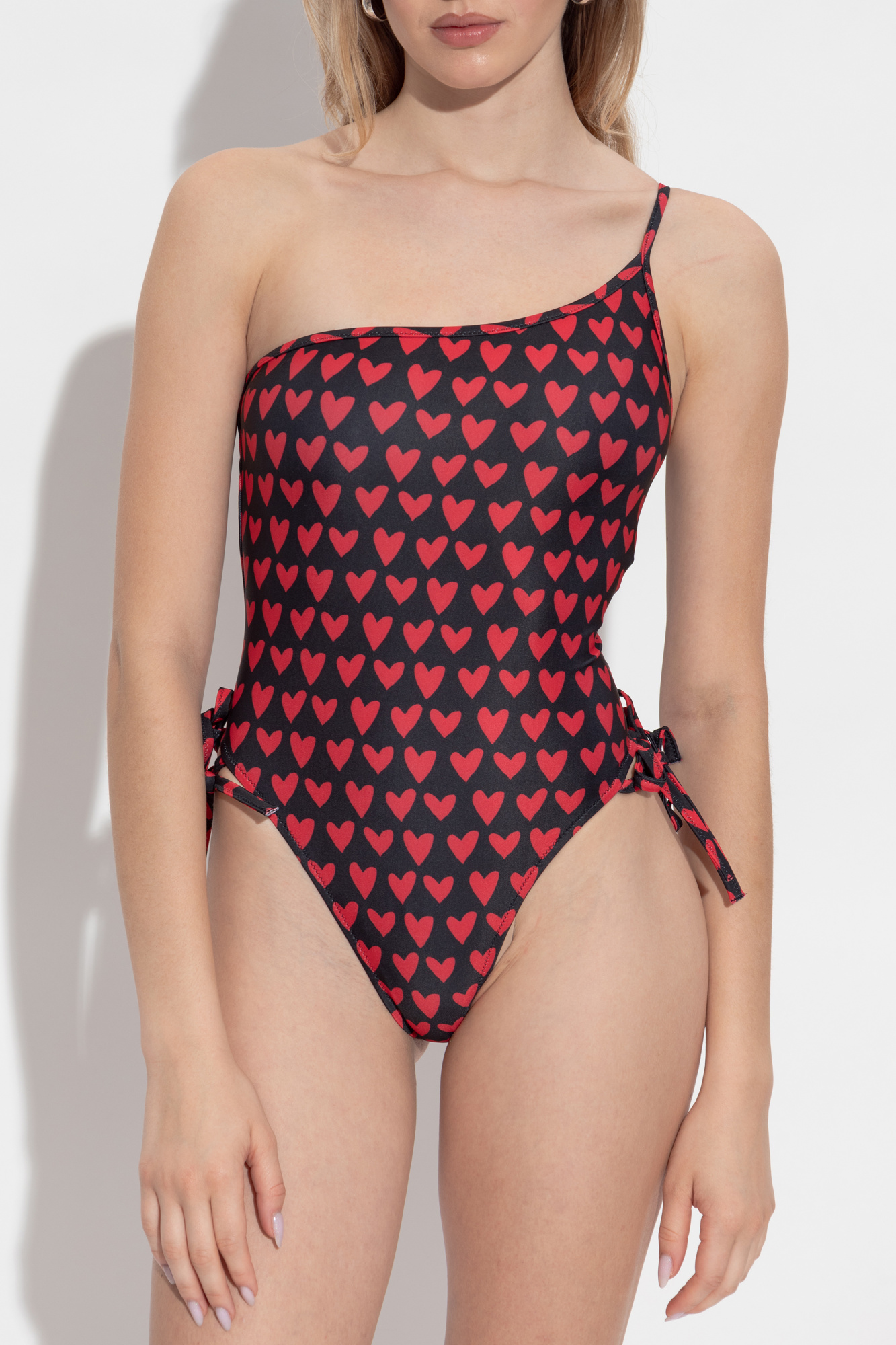 ワンピース水着 MOSCHINO COUTURE Woman Swimsuit Black 42030577 1555 MOSCHINO COUTURE Woman Swimsuit Black 42030577 1555